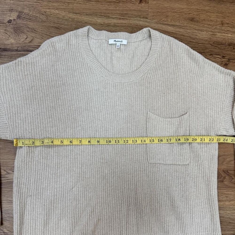 Madewell Cream Ribbed Sweater - Picture 5 of 6